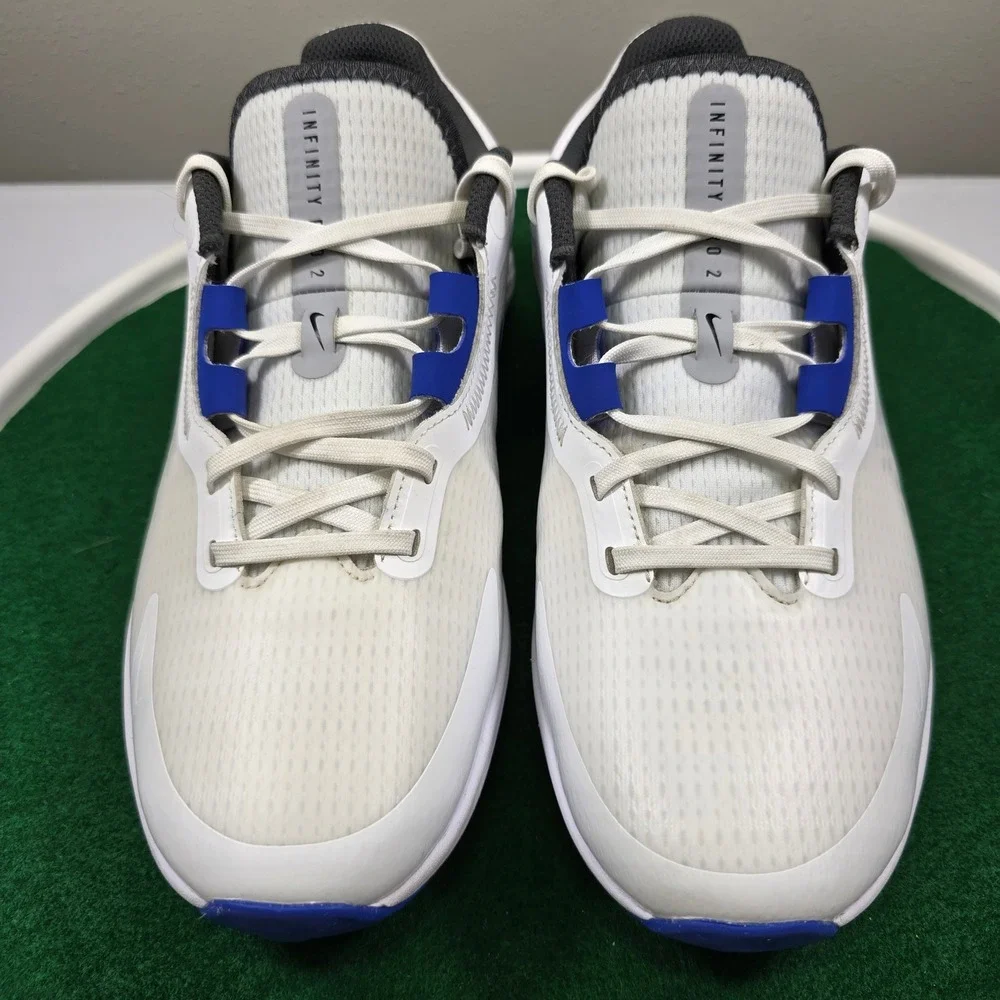 Nike Air Zoom Infinity Pro 2 Golf Shoes Mens 10.5 White DJ5593-104 Sports Clean! - Picture 2 of 9